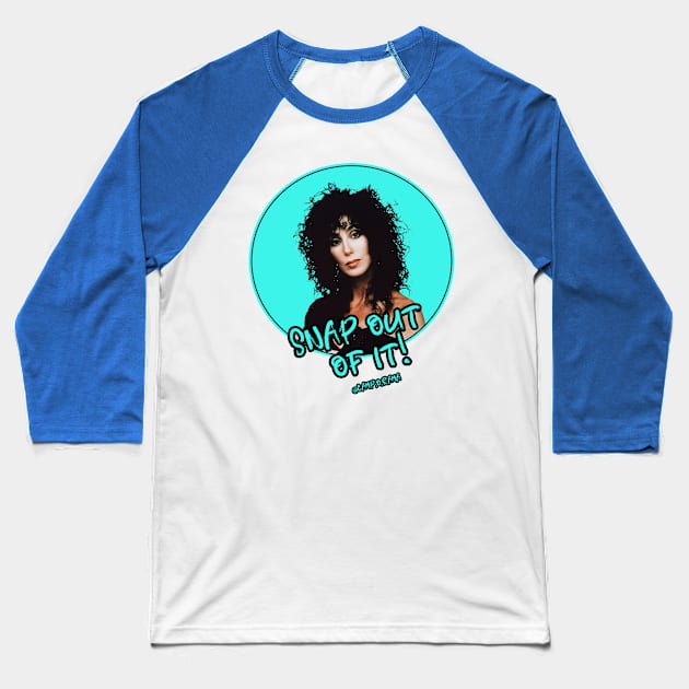 Moonstruck Baseball T-Shirt by Camp.o.rama